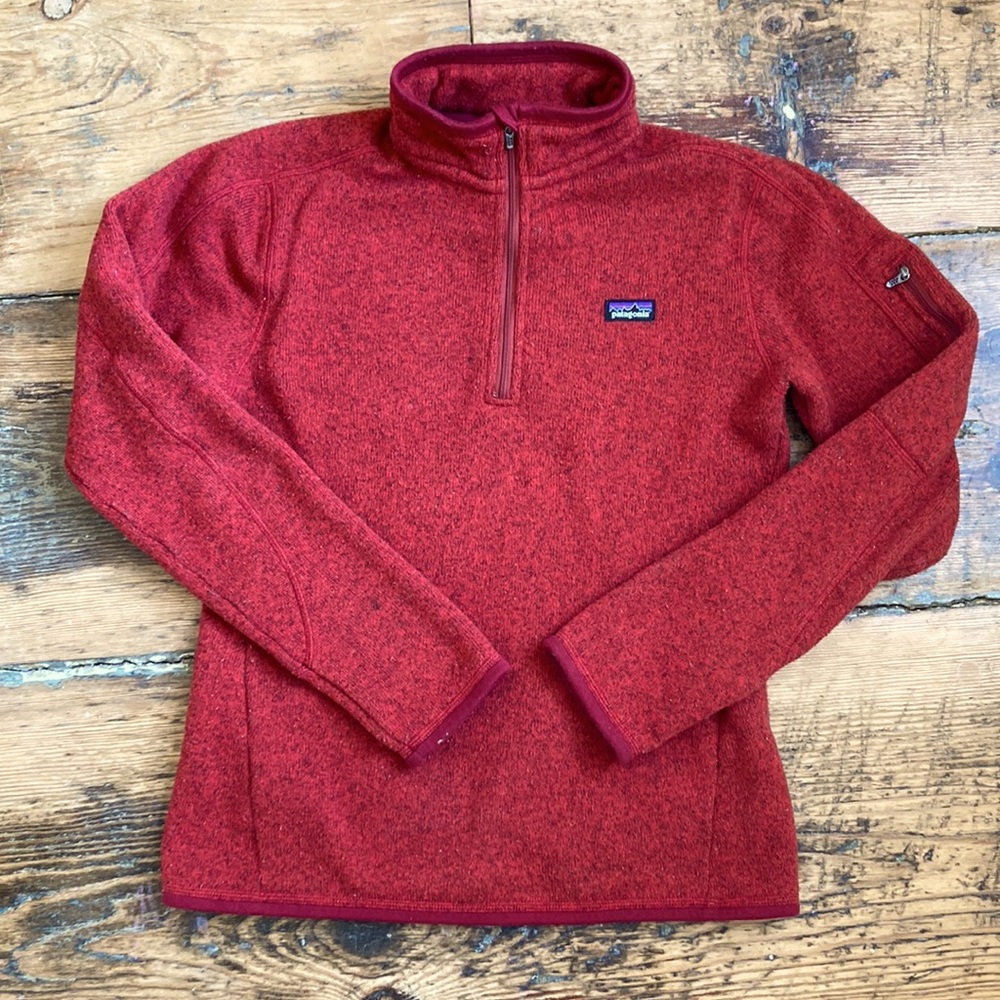 Patagonia Women’s 1/4 zip Better Sweater Size S